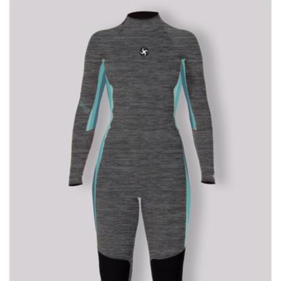 VISSLA Other - 3/2 STRIPE BACK ZIP FULL SUIT